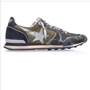 Golden Goose camp running sneakers.